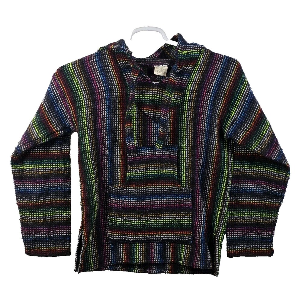 Lexcala Tijuana Size Small Multicolored‎ Baja Poncho